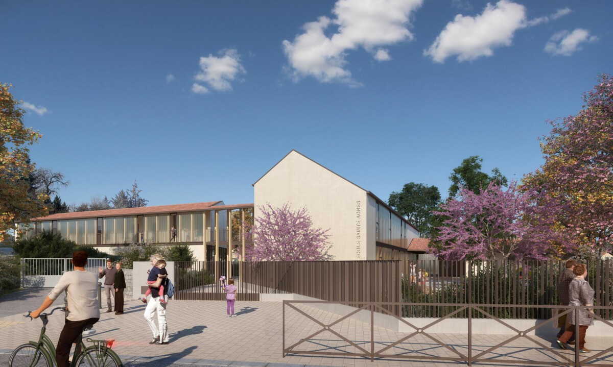 Restructuration extension de l'école Sainte-Agnès, Tallard